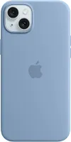 Kryt na mobil Apple iPhone 15 Plus Silikónový kryt s MagSafe ľadovo modrý