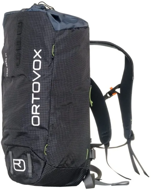 Horolezecký batoh Ortovox Trad Zero 24 black raven, s objemom 24 l, hmotnosť 0,57 kg, výba