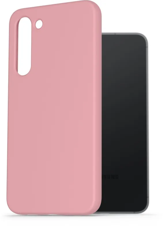 Kryt na mobil AlzaGuard Premium Liquid Silicone Case pre Samsung Galaxy S23+ 5G ružové