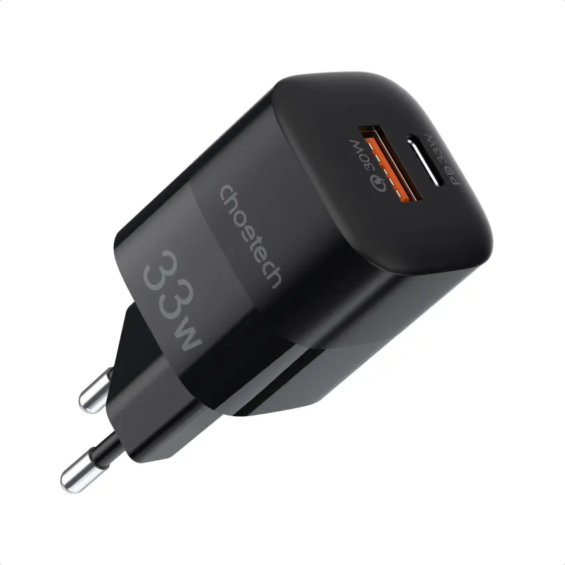 Nabíjačka do siete ChoeTech PD33w A+C wall charger(black)