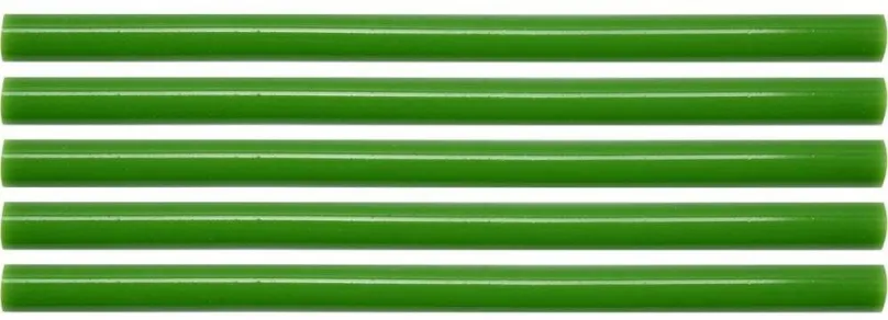 Lepiace tyčinky YATO Tavné lepiace tyčinky 11 x 200 mm, zelené, 5 ks