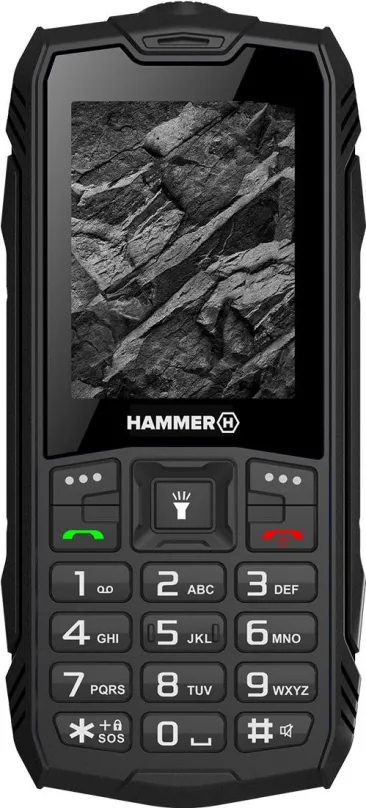 Mobilný telefón myPhone Hammer Rock čierny