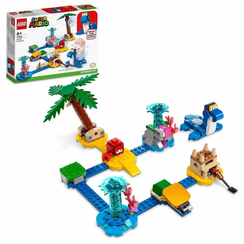 LEGO stavebnica LEGO® Super Mario™ 71398 Na pláži pri Dorrie – rozširujúci set