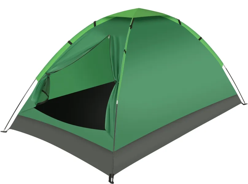 Stan Campgo One-Layer Dome 3P, outdoorový, tvar: iglu s jedným vchodom, pre 3 osoby, sk