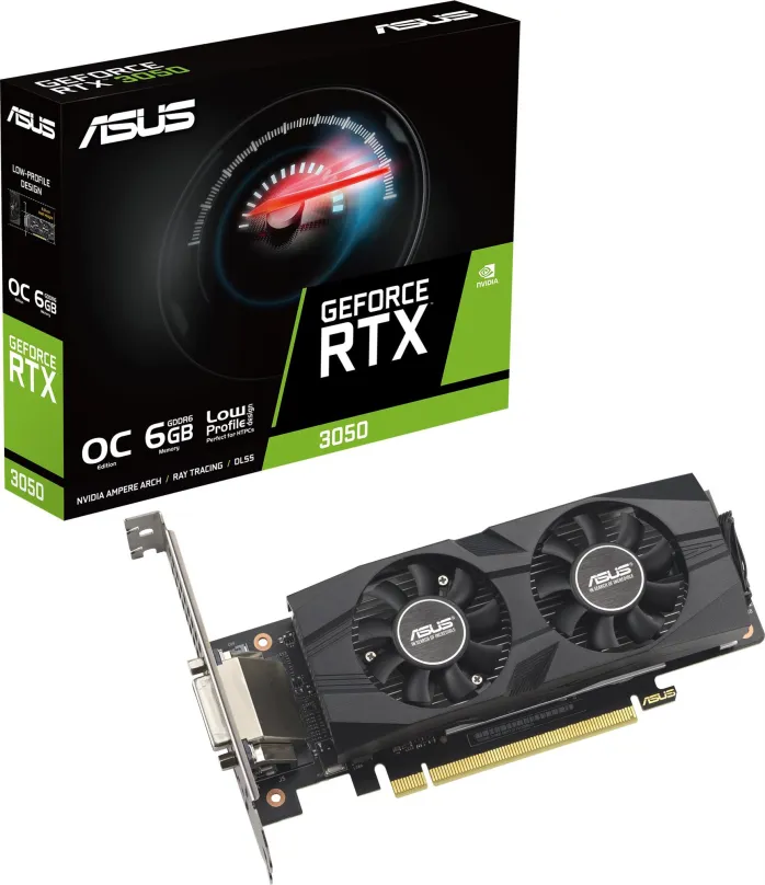 Grafická karta ASUS GeForce RTX 3050 LP BRK O6G