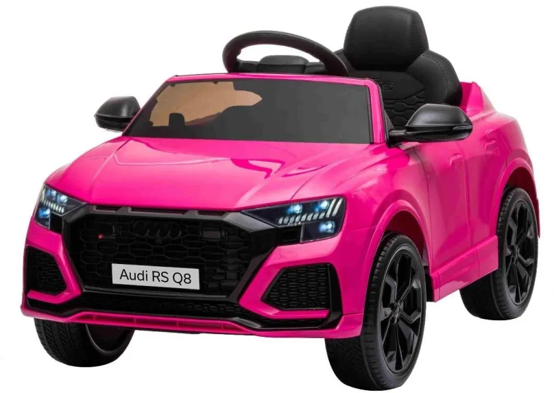 Detské elektrické auto Elektrické autíčko Audi RSQ8, ružové