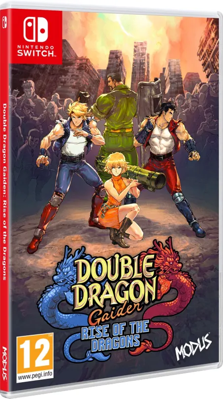 Hra na konzole Double Dragon Gaiden: Rise of the Dragons - Nintendo Switch