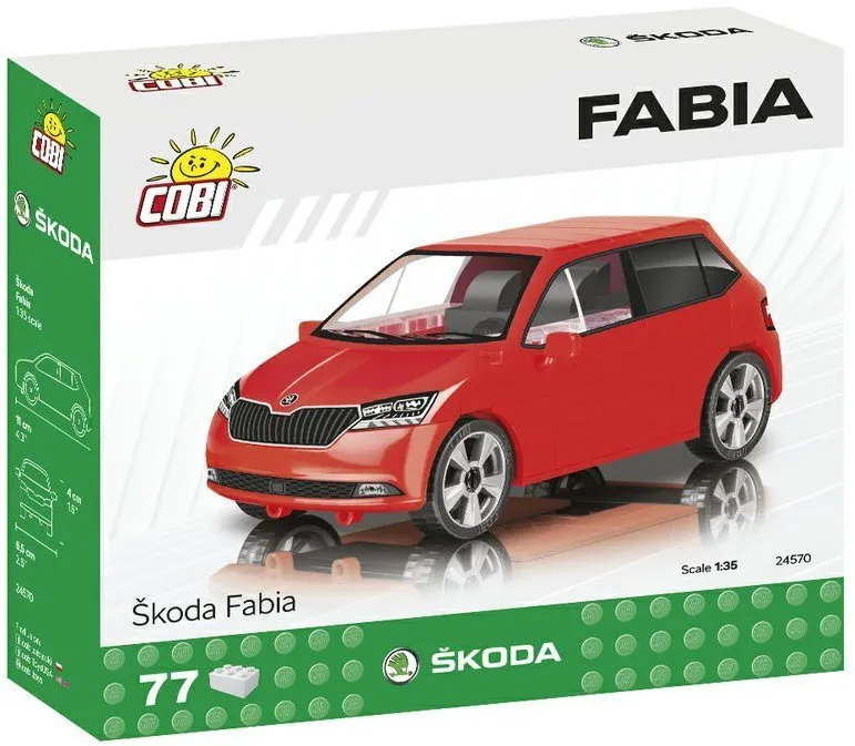 Stavebnica Cobi Škoda Fabia model 2019 1:35