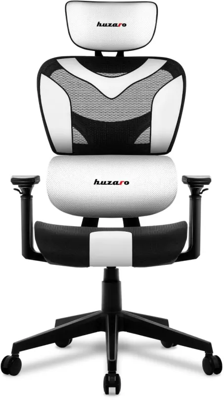 Herné stoličky Huzaro Herné stoličky Combat 8.0, biela