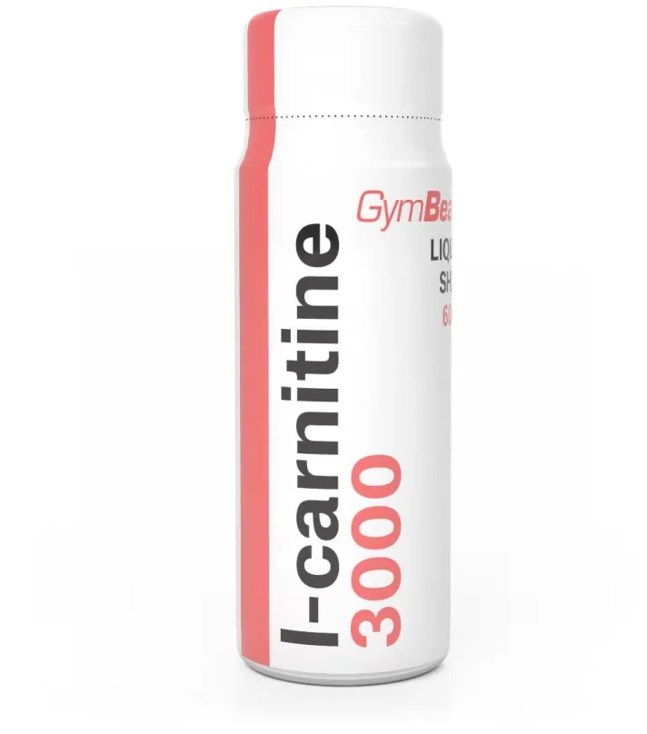 Spaľovač tukov GymBeam L-karnitín 3000 Liquid Shot 60 ml, grapefruit