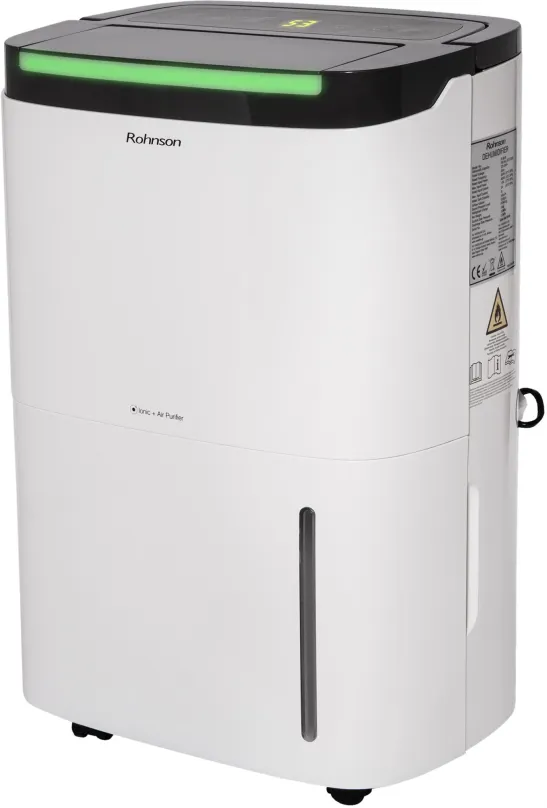 Odvlhčovač vzduchu Rohnson R-9630 Ionic + Air Purifier, odporúčaná veľkosť miestnosti 140