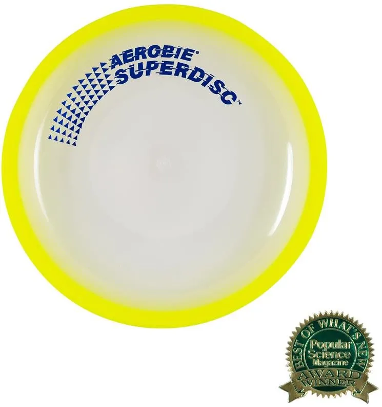 Frisbee Aerobie SUPERDISC žltý