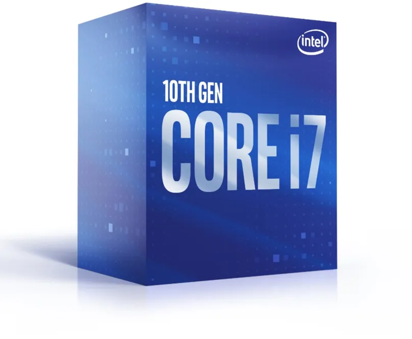 Procesor Intel Core i7-10700, 8 jadrový, 16 vlákien, 2,9 GHz (TDP 65W), Boost 4,8 GHz, 16M