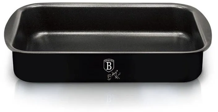 BERLINGERHAUS Plech na pečenie s titánovým povrchom Shiny Black Collection 40x28,5cm