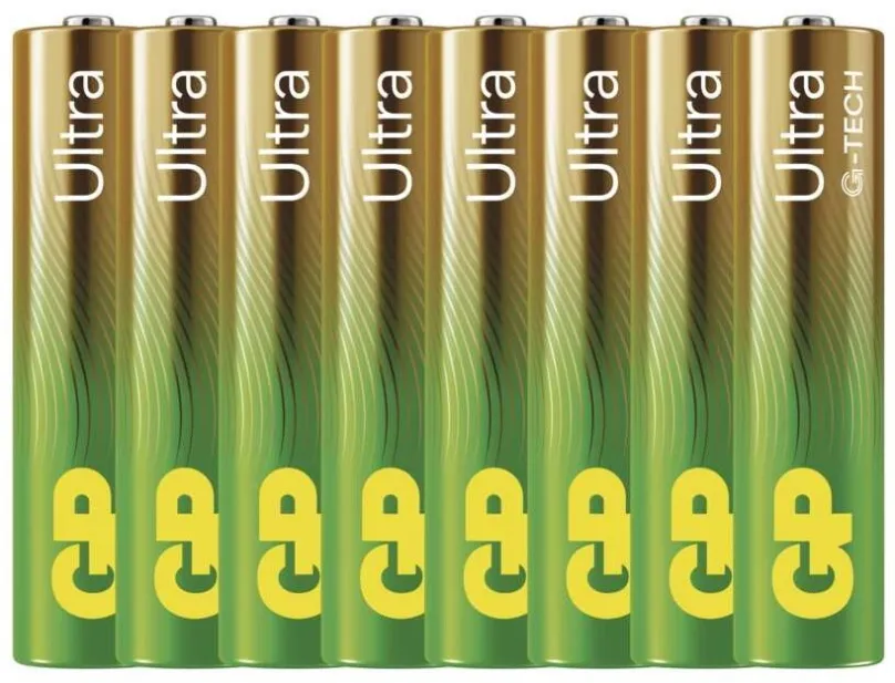 Jednorazová batéria GP Alkalická batéria Ultra AAA (LR03), 6+2 ks