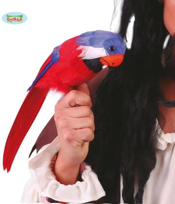 Doplnok ku kostýmu Papagáj - havaj - hawaii - 36 cm
