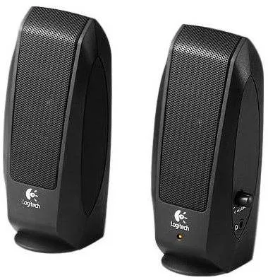 Reproduktory Logitech S-120 Speaker System, aktívny, 2.0 s výkonom 2,2 W, 3,5 mm jack
