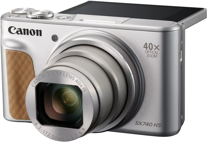 Digitálny fotoaparát Canon PowerShot SX740 HS strieborný