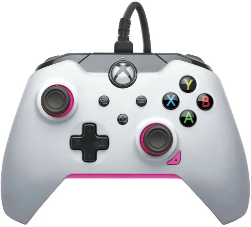Gamepad PDP Wired Controller - Fuse White - Xbox, pre PC, Xbox Series X|S a Xbox One, kabe