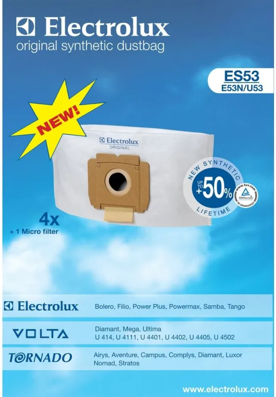 Sáčky do vysávača Electrolux ES53