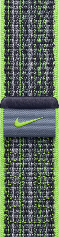 Remienok Apple Watch 41mm jasne zelený / modrý prevliekací športový remienok Nike