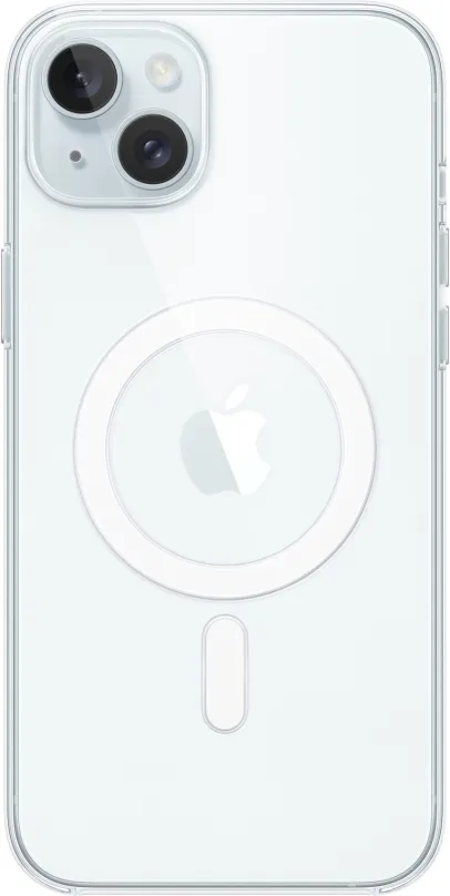 Kryt na mobil Apple iPhone 15 Plus Priehľadný Priehľadný kryt s MagSafe