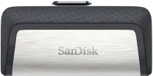 Flash disk SanDisk Ultra Dual 128 GB USB-C, 128 GB - USB 3.2 Gen 1 (USB 3.0), konektor USB