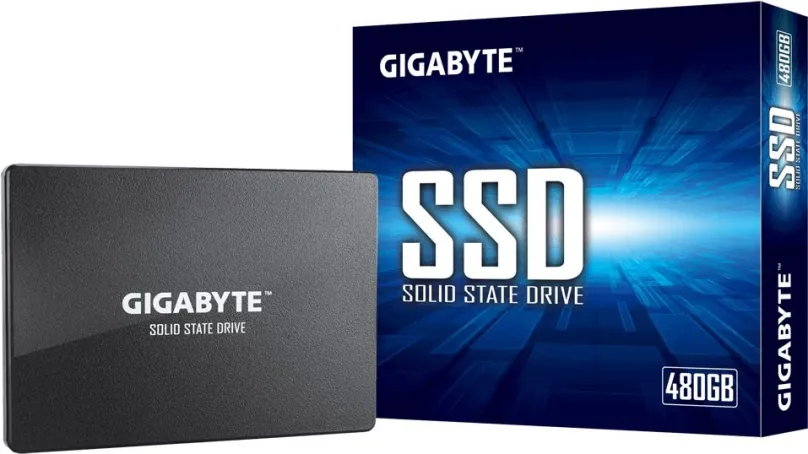 SSD disk GIGABYTE SSD 480GB, 2.5", SATA III, TLC (Triple-Level Cell), rýchlosť čítani
