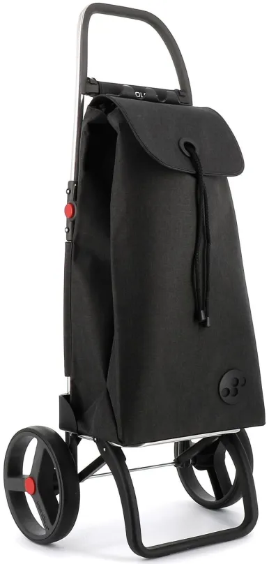 Taška na kolieskach Rolser I-Max Tweed 2 Logic RSG na veľkých kolieskach, čierna