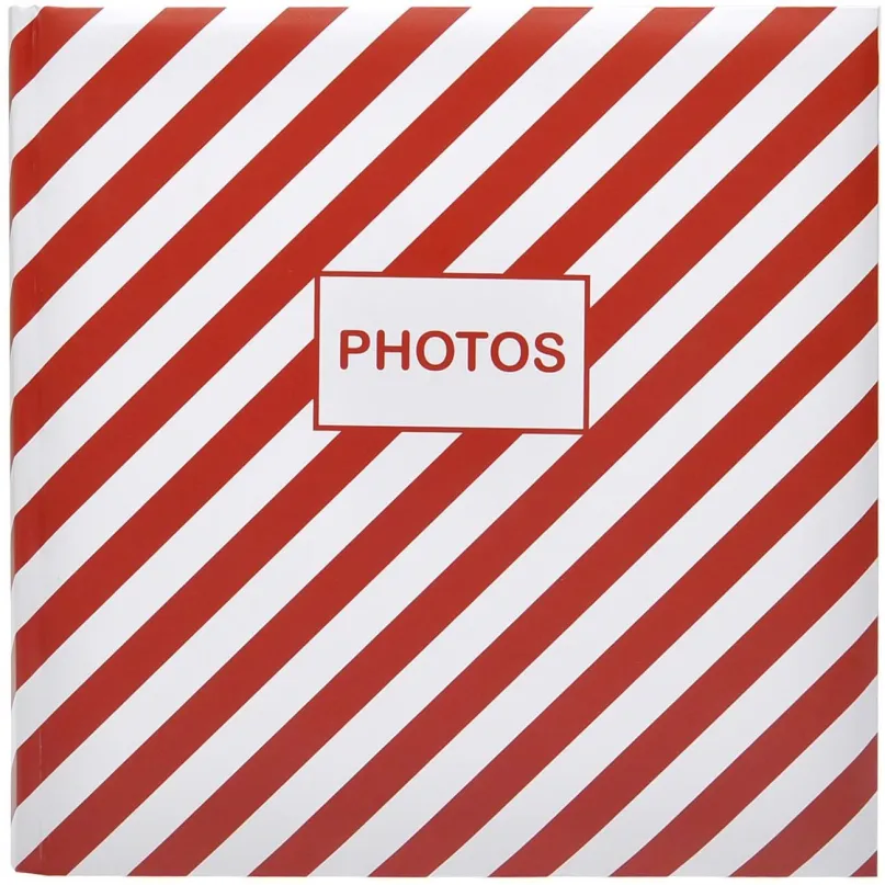 Fotoalbum KPH klasické Mainstream červené, , pre fotografie s rozmermi 9 x 13 cm, 10 x 15