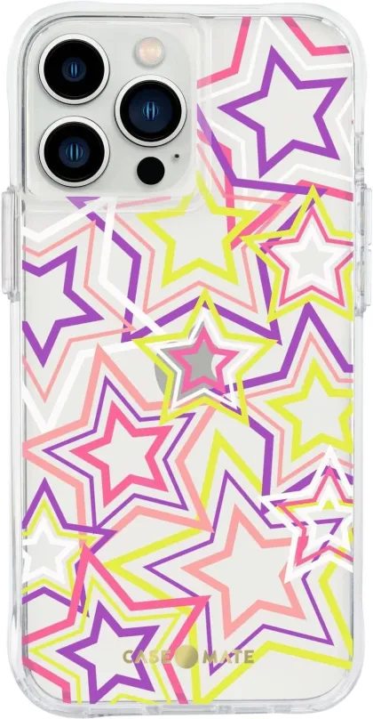 Kryt na mobil Case Mate Tough Print Neon Stars iPhone 13 Pre Max iPhone