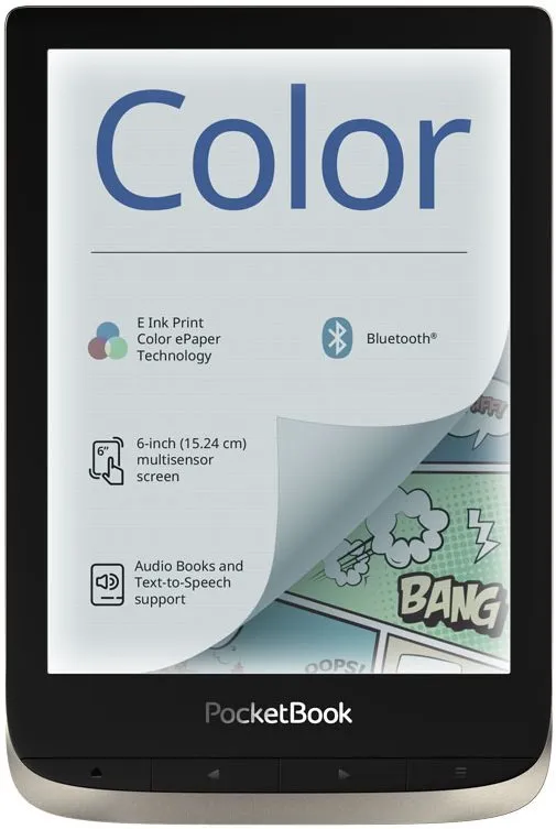 Elektronická čítačka kníh PocketBook 633 Color Moon Silver