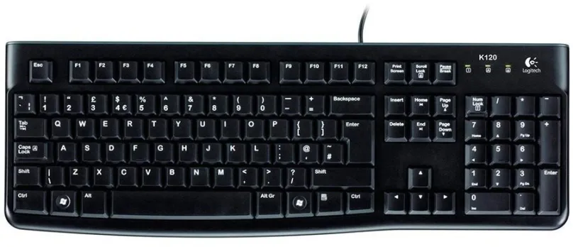 Klávesnica Logitech Keyboard K120 - RU