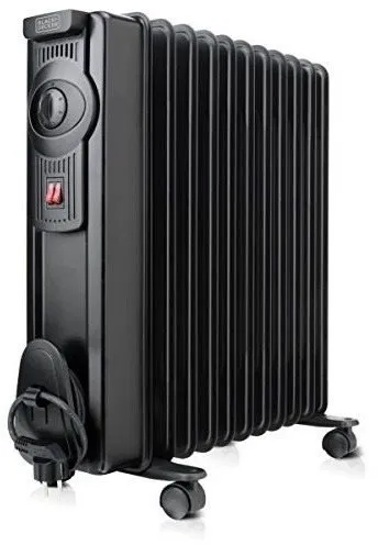 Elektrický radiátor Black+Decker BXRA2300E, elektrický, vykurovací výkon 2300 W, 2 nastavi
