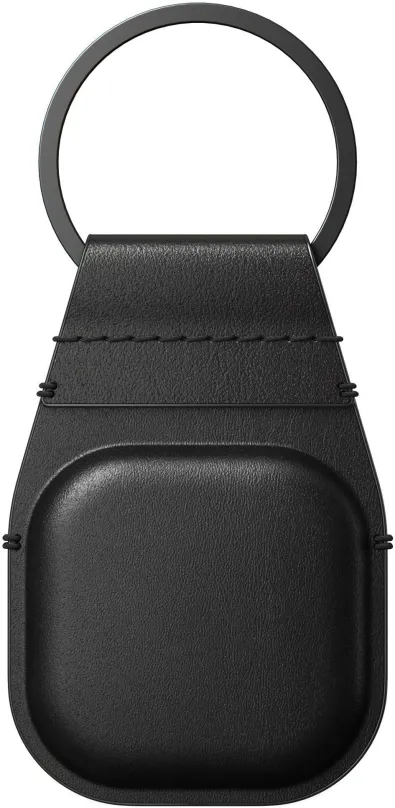 AirTag kľúčenka Nomad Leather Keychain Black AirTag