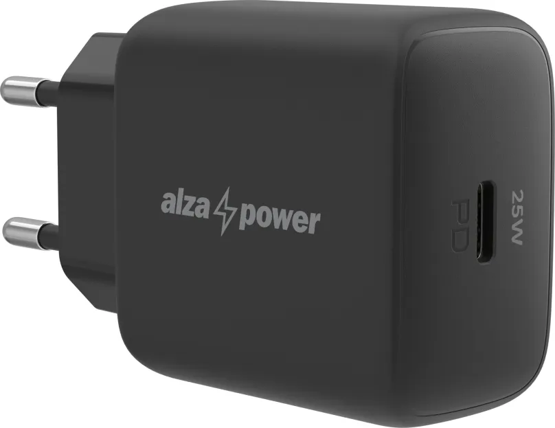 Nabíjačka do siete AlzaPower A125 Fast Charge 25W čierna