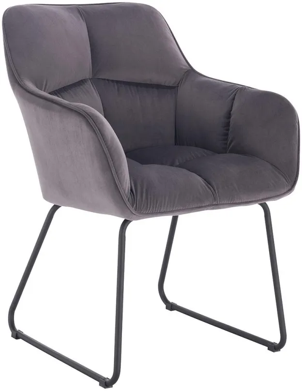 Konferenčná stolička HAWAJ CL-18019-2 tmavo šedá