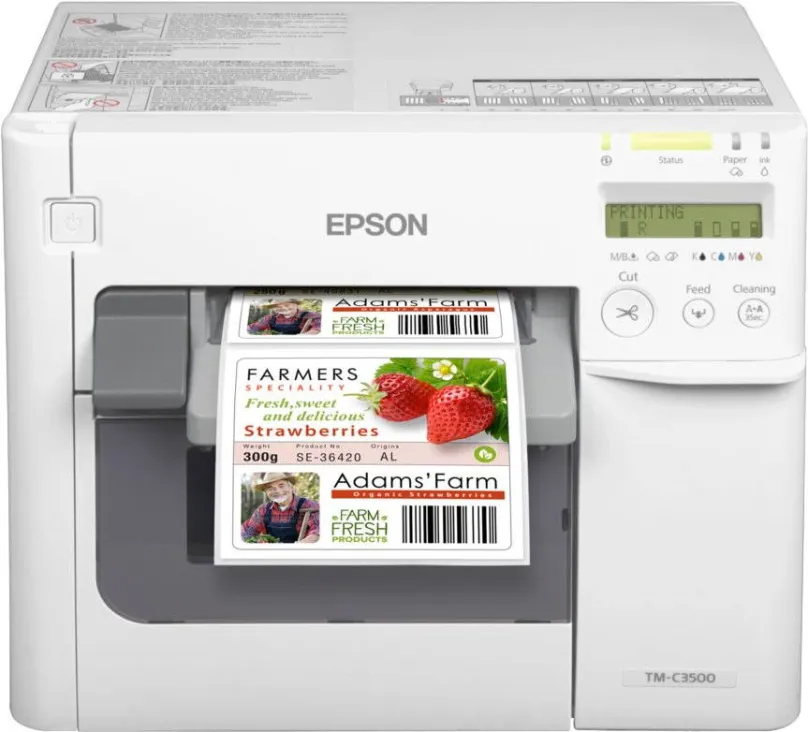 Tlačiareň štítkov EPSON ColorWorks C3500