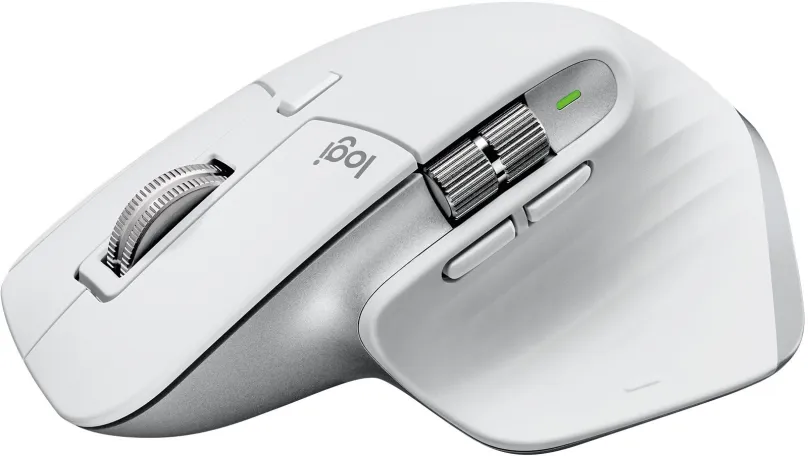 Myš Logitech MX Master 3S For Mac Pale Grey, bezdrôtová, laserová, pre pravákov, pripojeni