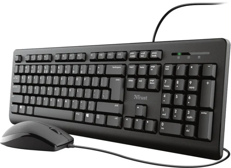 Set klávesnice a myši Trust Primo Keyboard and Mouse Set - SK/SK