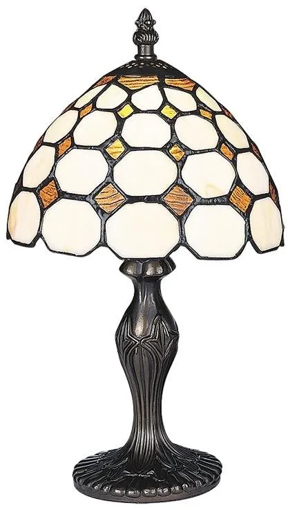 Stolná lampa Rabalux - Tiffany vitrážová stolná lampa 1xE14/40W/230V