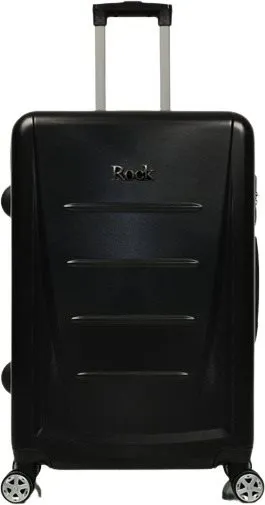 Cestovný kufor Rock TR-0229-M ABS - čierna