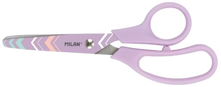 Nožnice MILAN detské 13.4 cm fialové