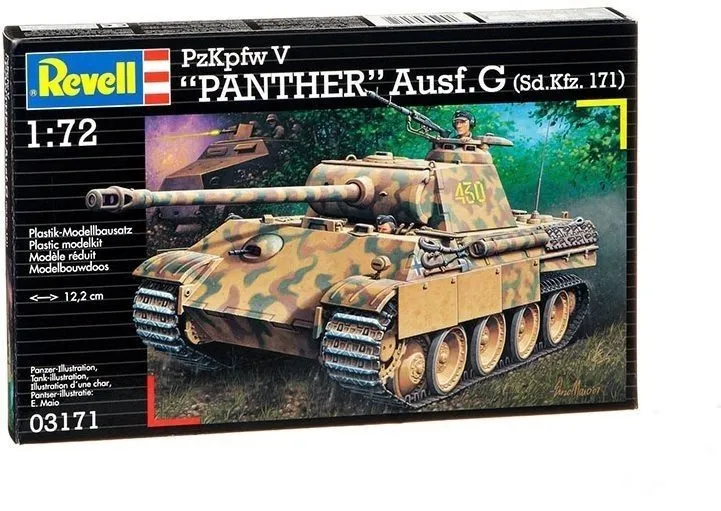 Plastikový model Plastic ModelKit tank 03171 - Kpfw. V Panther Ausg. G, vhodný pre dievčat