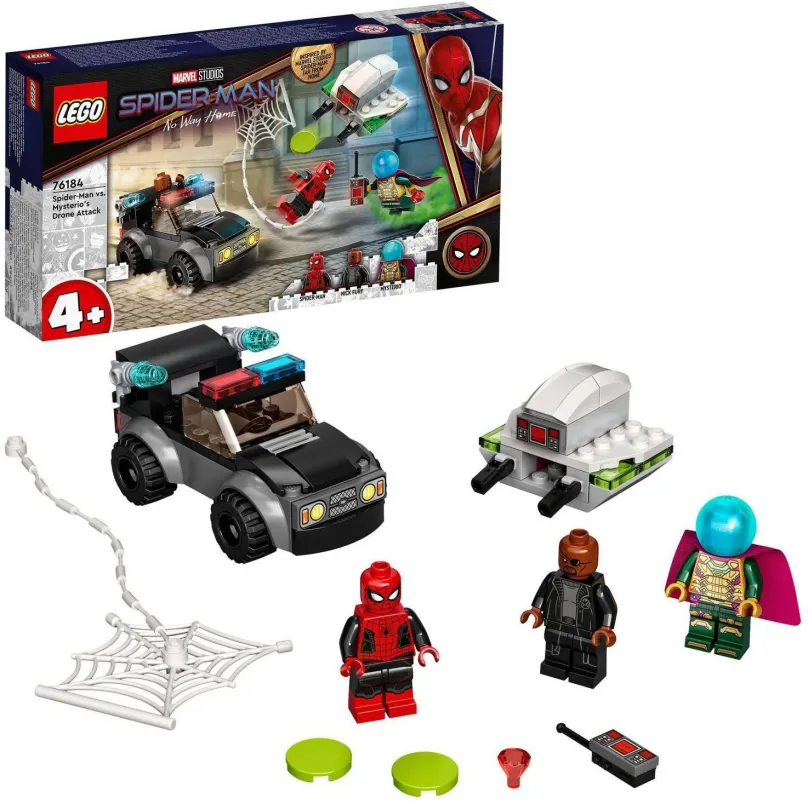 LEGO stavebnica LEGO® Marvel Spider-Man 76184 Spider-Man a Mysteriov útok dronom