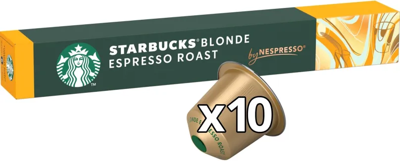 Kávové kapsule Starbucks by Nespresso Blonde Espresso Roast 10ks