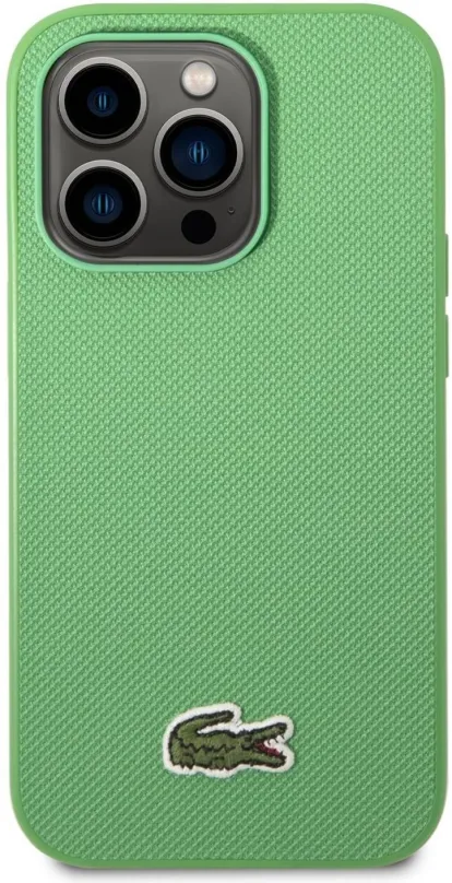 Kryt na mobil Lacoste Iconic Petit Pique Logo Zadný Kryt pre iPhone 14 Pro Green