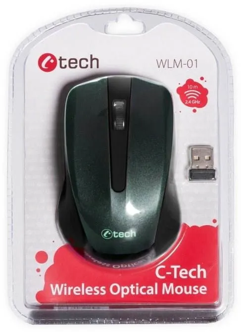 Myš C-TECH WLM-01 čierna