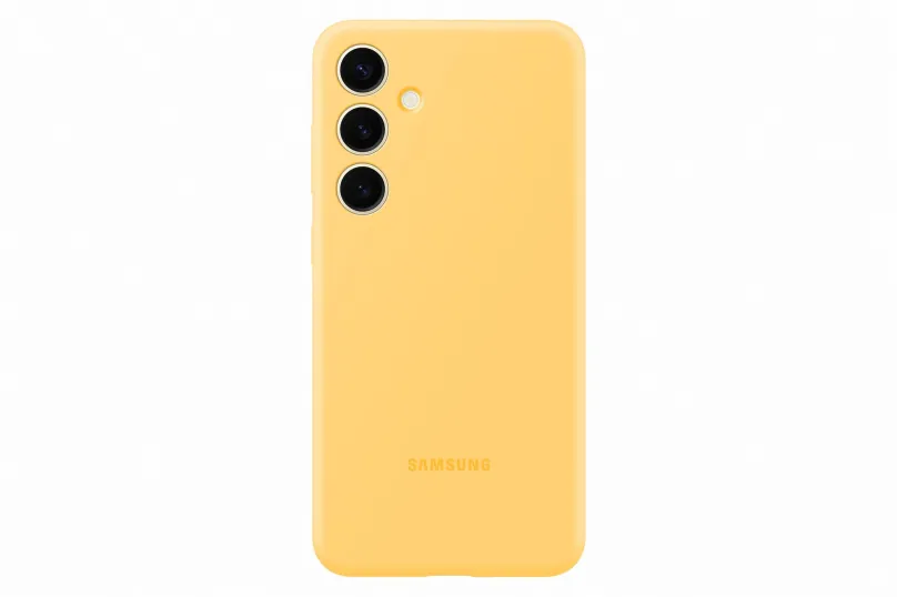 Kryt na mobil Samsung Galaxy S24+ Silikónový zadný kryt Violet