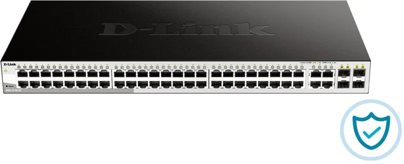 Switch D-Link DGS-1210-52, do racku, 48x RJ-45, 4x SFP, 48x 10/100/1000Base-T, L2, l3 (sme